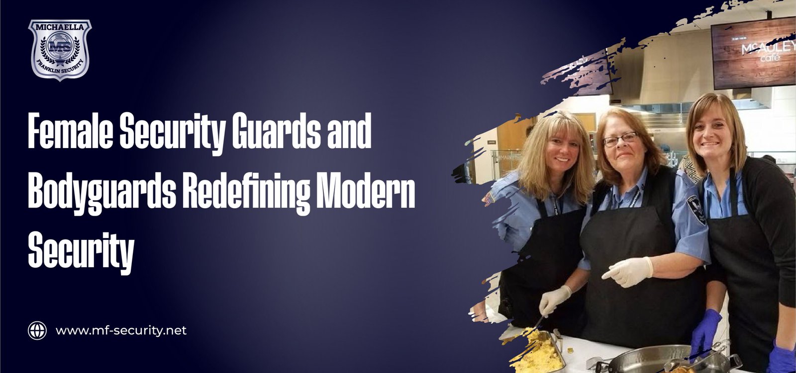 Female security guards and bodyguards